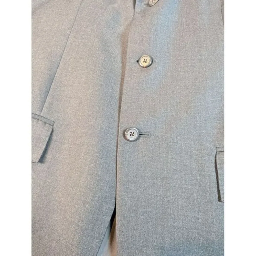 Polo Ralph Lauren Blazer Mens 42R Navy Blue‎ Wool Sports Coat Jacket Made Italy
